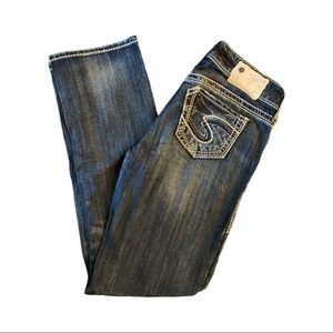 Silver brand jeans Suki straight cut W26/L30